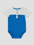 Load image into Gallery viewer, The Color Block Henley Bodysuit