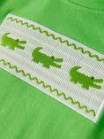 Load image into Gallery viewer, Crocodile Blue Gingham Set