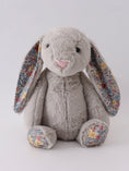 Load image into Gallery viewer, Floral Plush Bunny