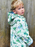 Load image into Gallery viewer, Crocodile Print Raincoat