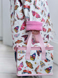 Load image into Gallery viewer, Butterfly Print Raincoat