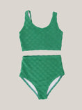 Load image into Gallery viewer, Hamptons Terry Check Two Piece Tank