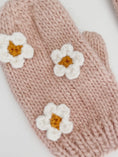 Load image into Gallery viewer, Flower Mittens in Blush