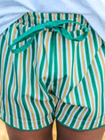 Load image into Gallery viewer, Hamptons Stripe Swim Shorts