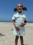 Load image into Gallery viewer, Addison Romper in Light Denim