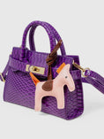 Load image into Gallery viewer, Vivid Crocodile Pony Handbag