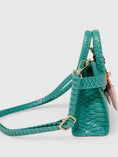 Load image into Gallery viewer, Vivid Crocodile Pony Handbag
