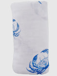 Load image into Gallery viewer, Blue Crab Swaddle Blanket