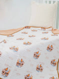 Load image into Gallery viewer, Noah's Ark Baby Toddler Muslin Blanket Quilt