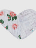 Load image into Gallery viewer, Camellia Baby 2-in-1 Burp Cloth and Bib (Floral)