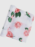 Load image into Gallery viewer, Camellia Swaddle (Floral)