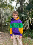 Load image into Gallery viewer, RUGBY WIDE PANEL YOUTH HOODIE