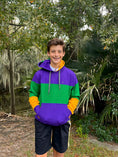 Load image into Gallery viewer, RUGBY WIDE PANEL YOUTH HOODIE