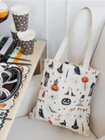 Load image into Gallery viewer, Tricks & Treats Canvas Tote Bag