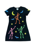 Load image into Gallery viewer, Skeleton Tee Dress
