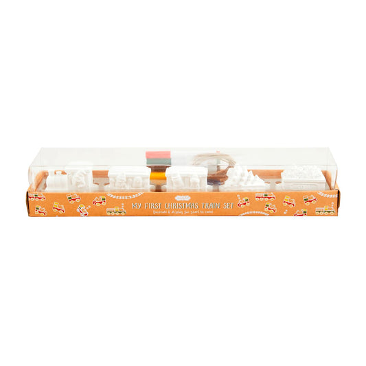 Christmas Color-Me Train Set