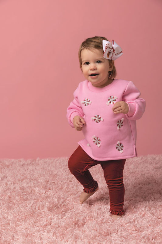 Peppermint Sweatshirt & Legging Set