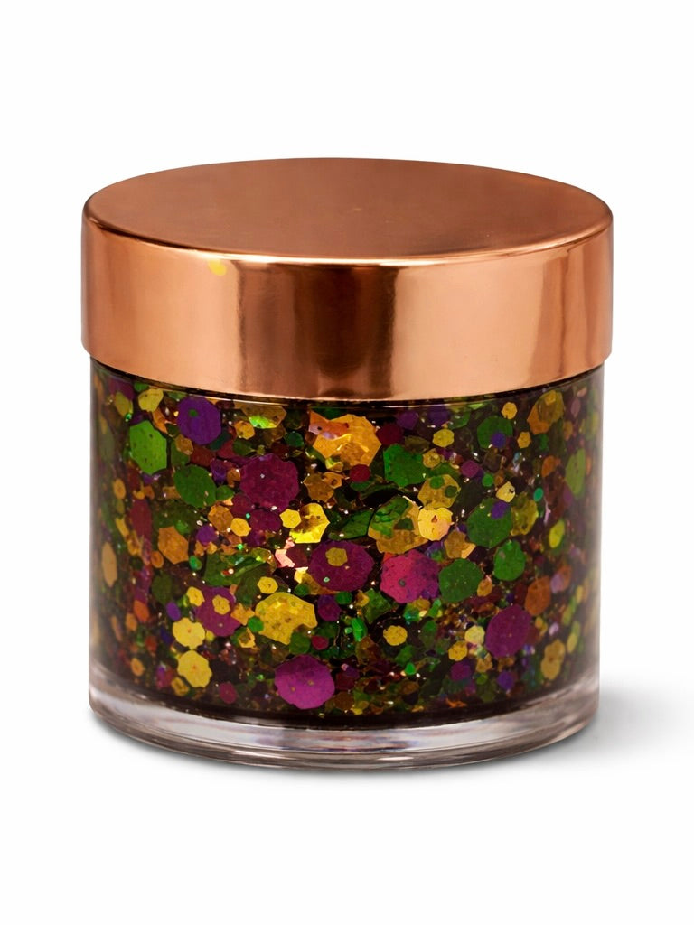 Mardi Gras Face and Body Glitter