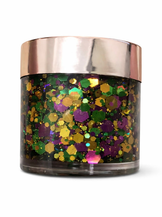 Mardi Gras Face and Body Glitter