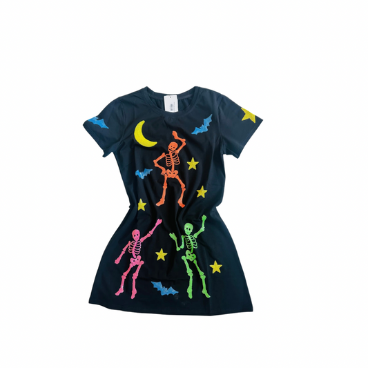 Skeleton Tee Dress
