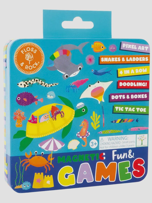 Ocean Magnetic Fun & Games Tin