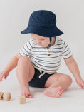 Load image into Gallery viewer, The Henley Striped Bodysuit

