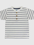 Load image into Gallery viewer, The Navy Striped Henley
