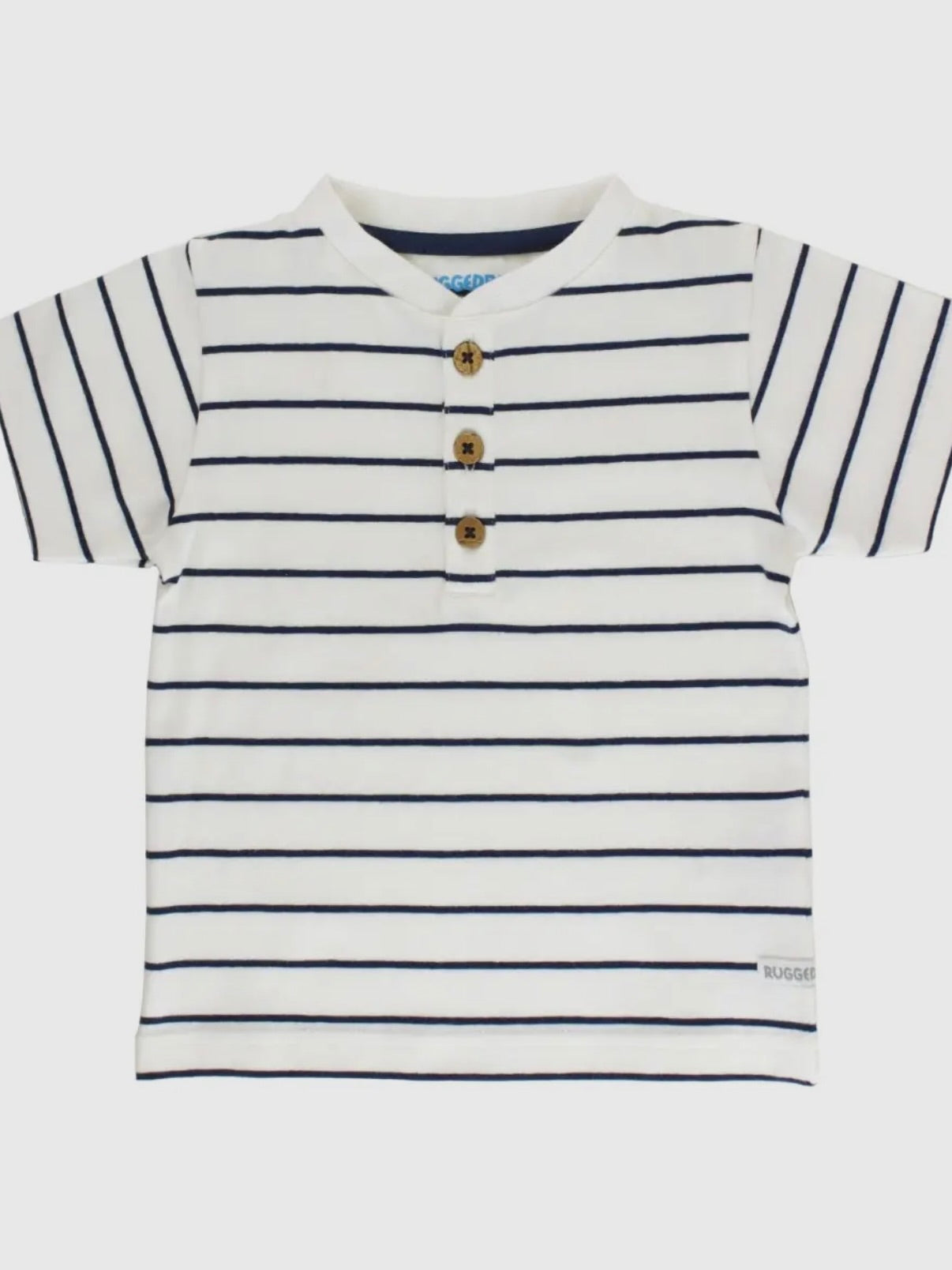 The Navy Striped Henley