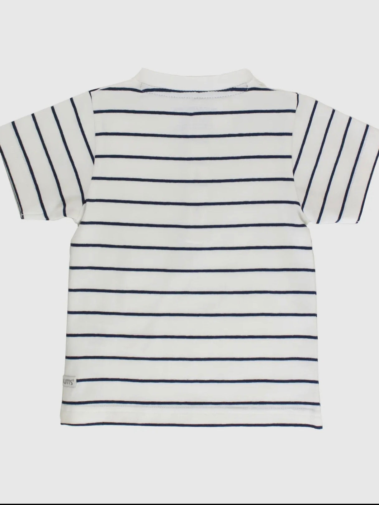 The Navy Striped Henley