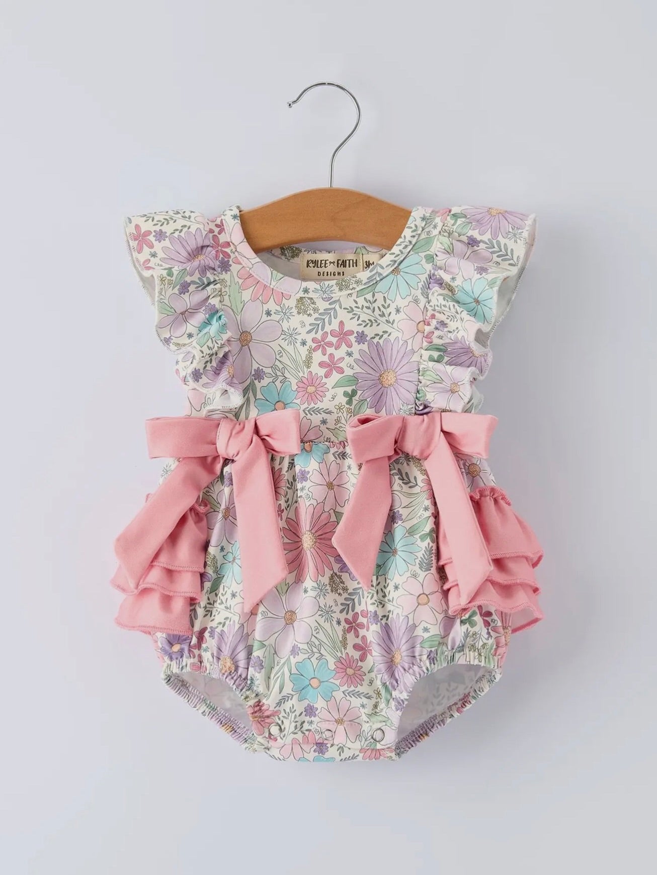 The Floral Sleeveless Romper