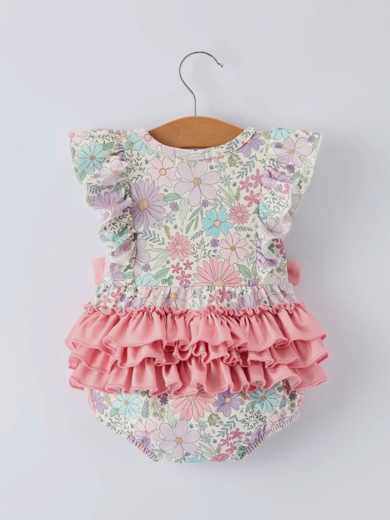 The Floral Sleeveless Romper