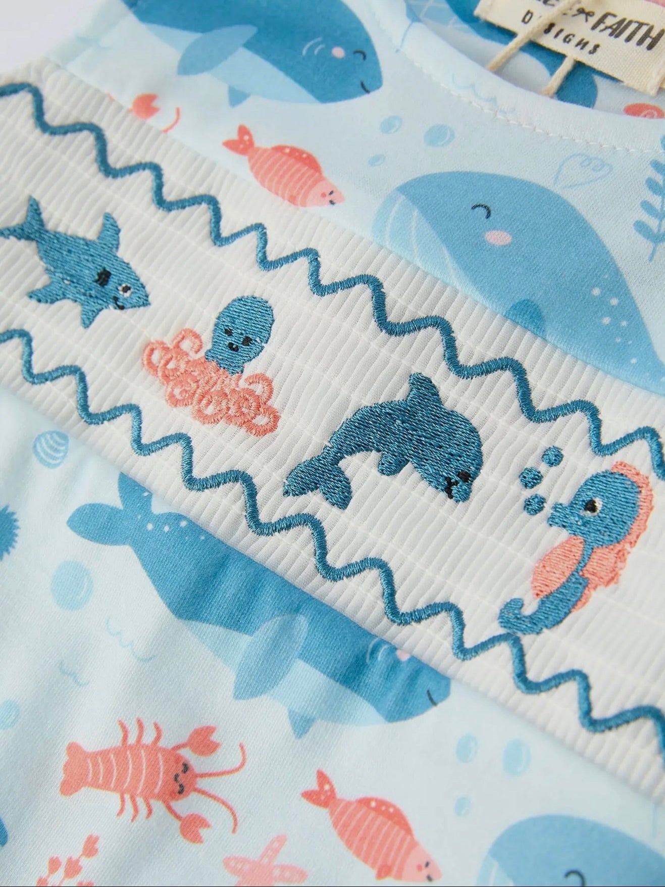 Under the Sea Boys Romper