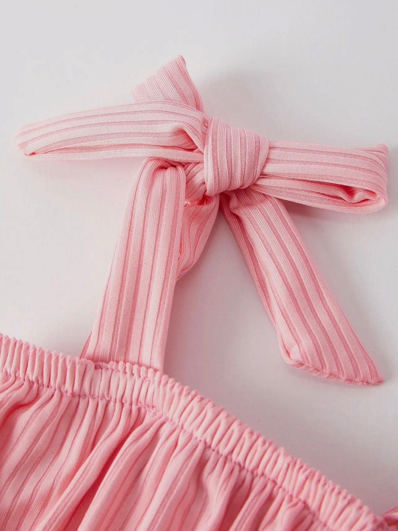 Pink Pleated Set
