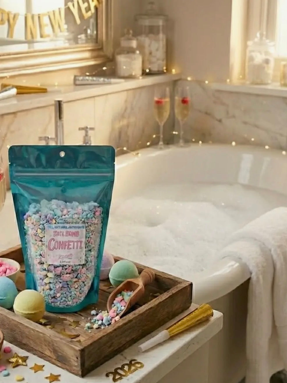 Bath Bomb Confetti