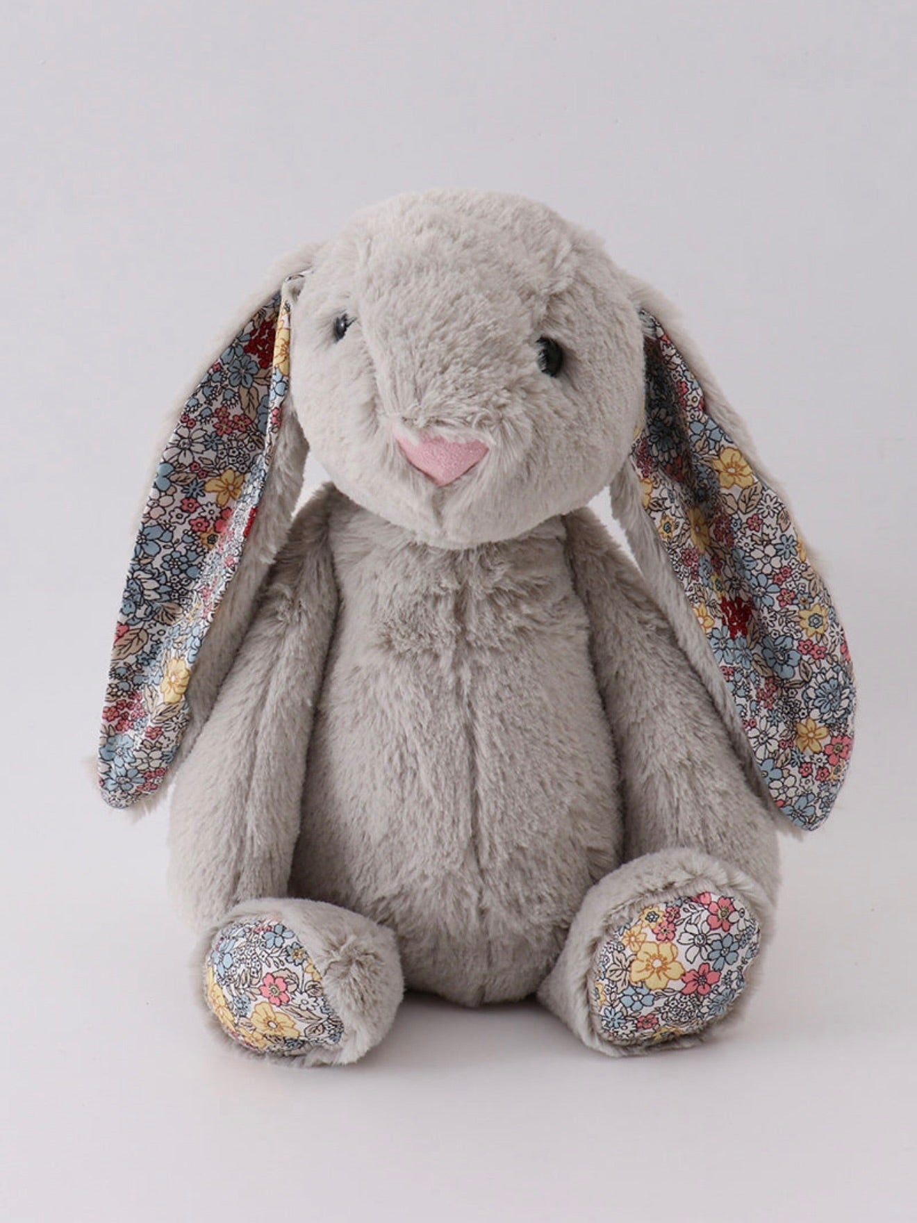 Floral Plush Bunny