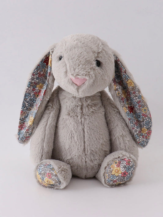 Floral Plush Bunny