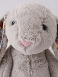Load image into Gallery viewer, Floral Plush Bunny
