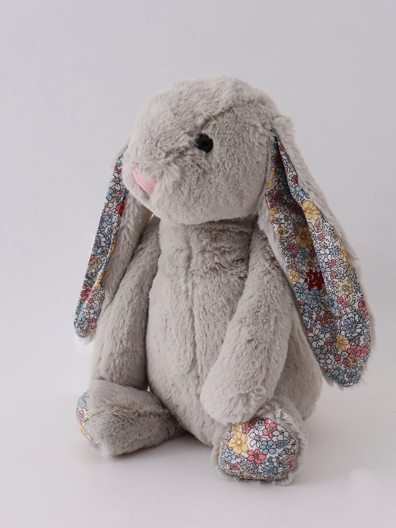 Floral Plush Bunny