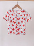 Load image into Gallery viewer, Crawfish Print Muslin Top

