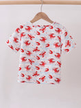 Load image into Gallery viewer, Crawfish Print Muslin Top
