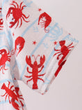 Load image into Gallery viewer, Crawfish Print Muslin Top
