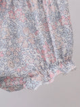 Load image into Gallery viewer, Blue Floral Bunny Bloomer Set
