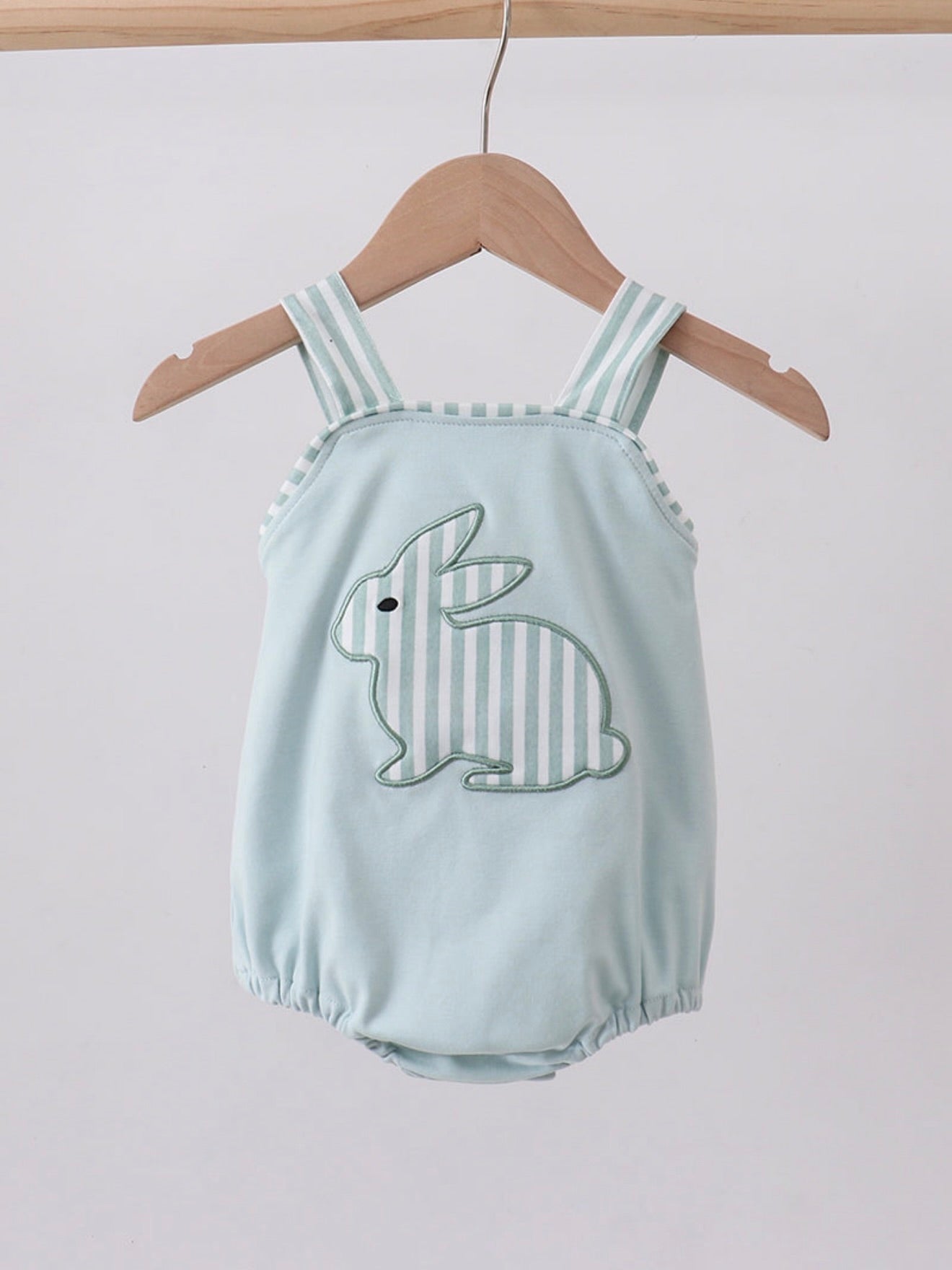 Blue Striped Bunny Bubble