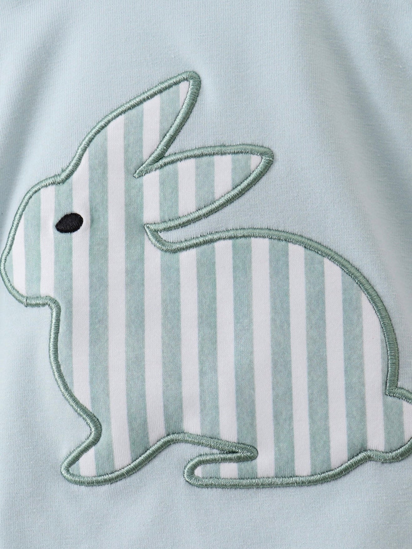 Blue Striped Bunny Bubble