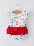 Load image into Gallery viewer, All American Bows Ruffle Bubble
