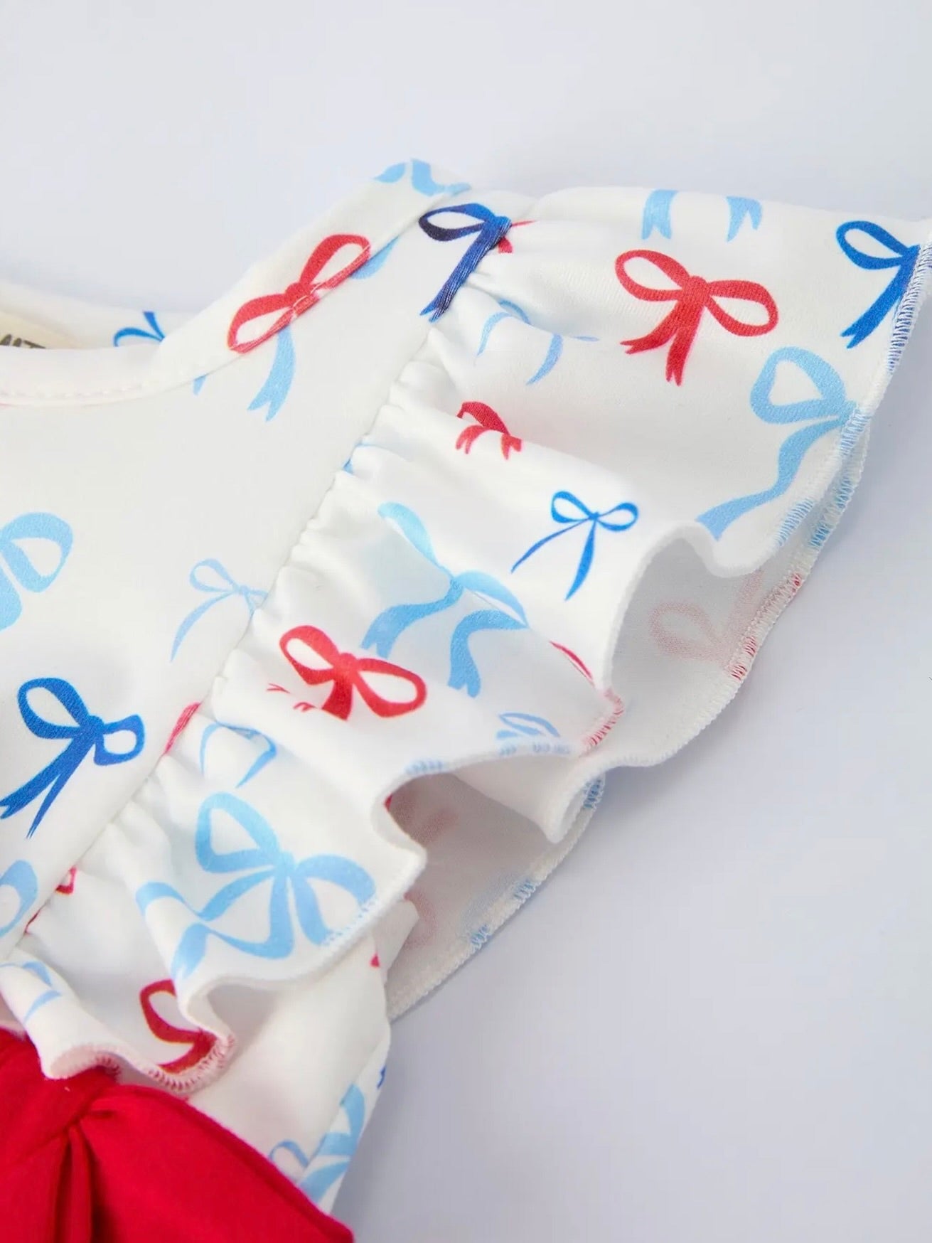 All American Bows Ruffle Bubble