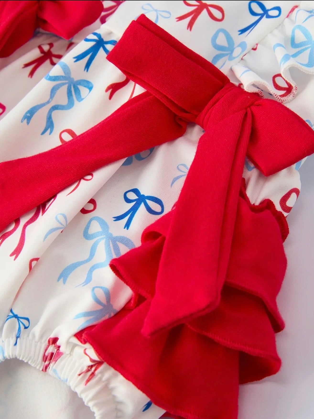 All American Bows Ruffle Bubble