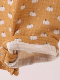 Load image into Gallery viewer, Little Pumpkin Patch Muslin Romper
