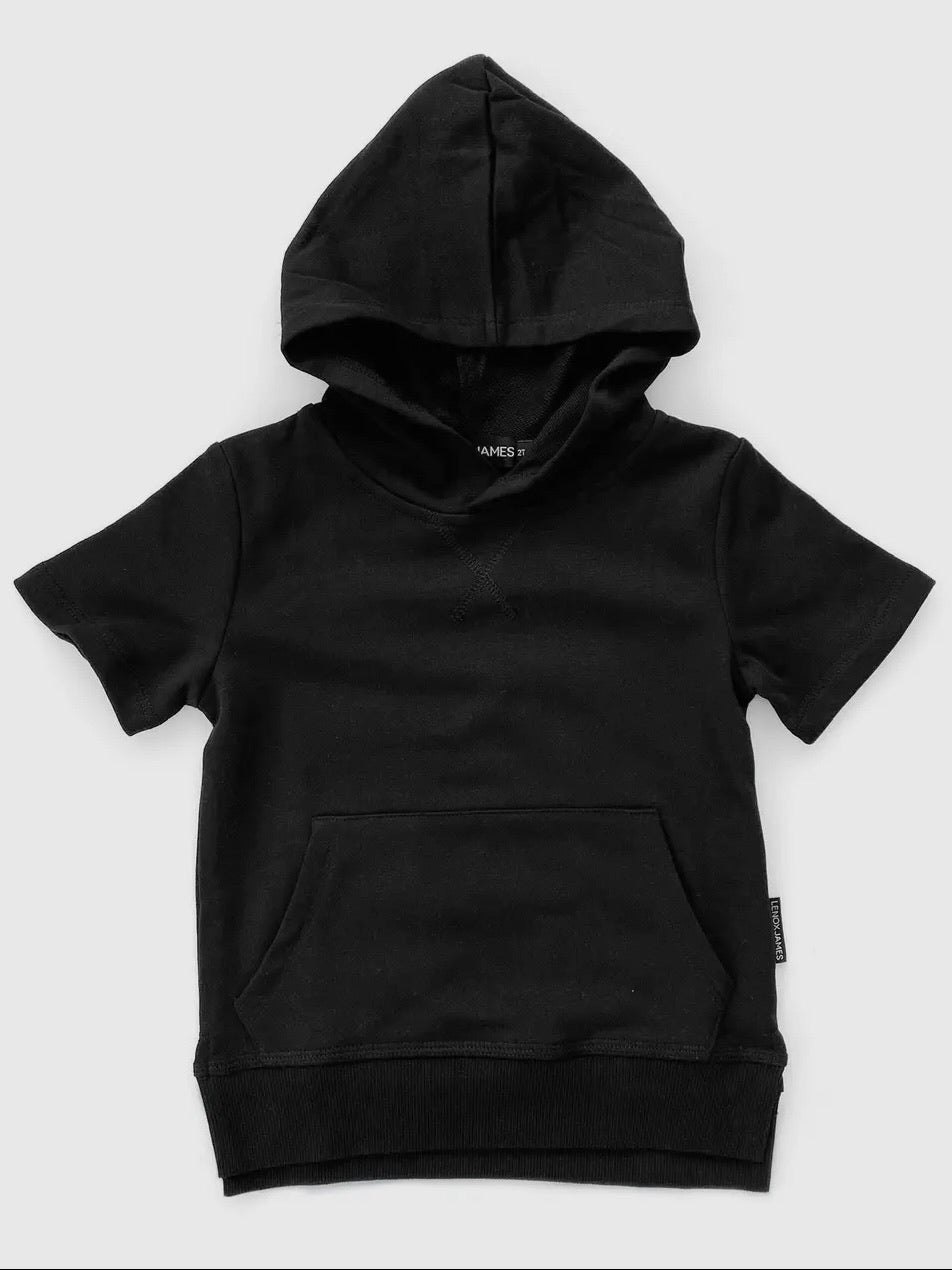 HOODED SWEATSHIRT- BLACK