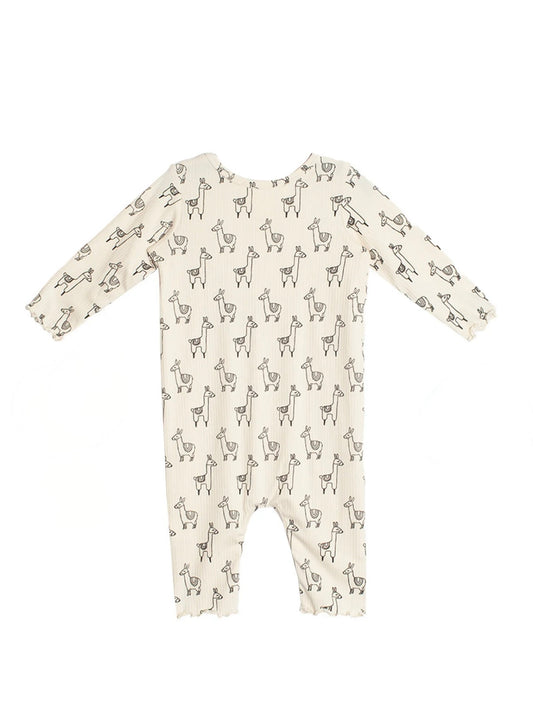 Drama Llama Romper